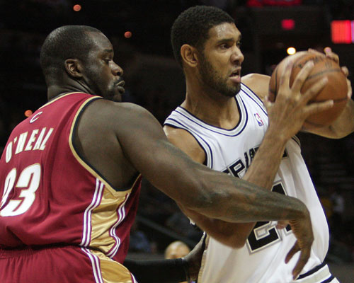 年轻的勒布朗詹姆斯用纯熟的技术征服了联盟